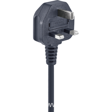 BS UK singapore SASO GCC asta Plug with ac cable power cord for home appliance no grouding